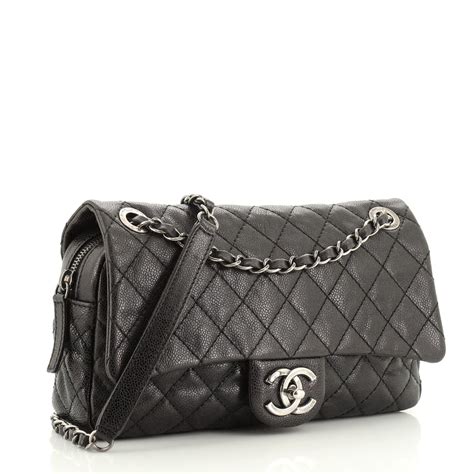 chanel easy flap caviar|Flap Bags .